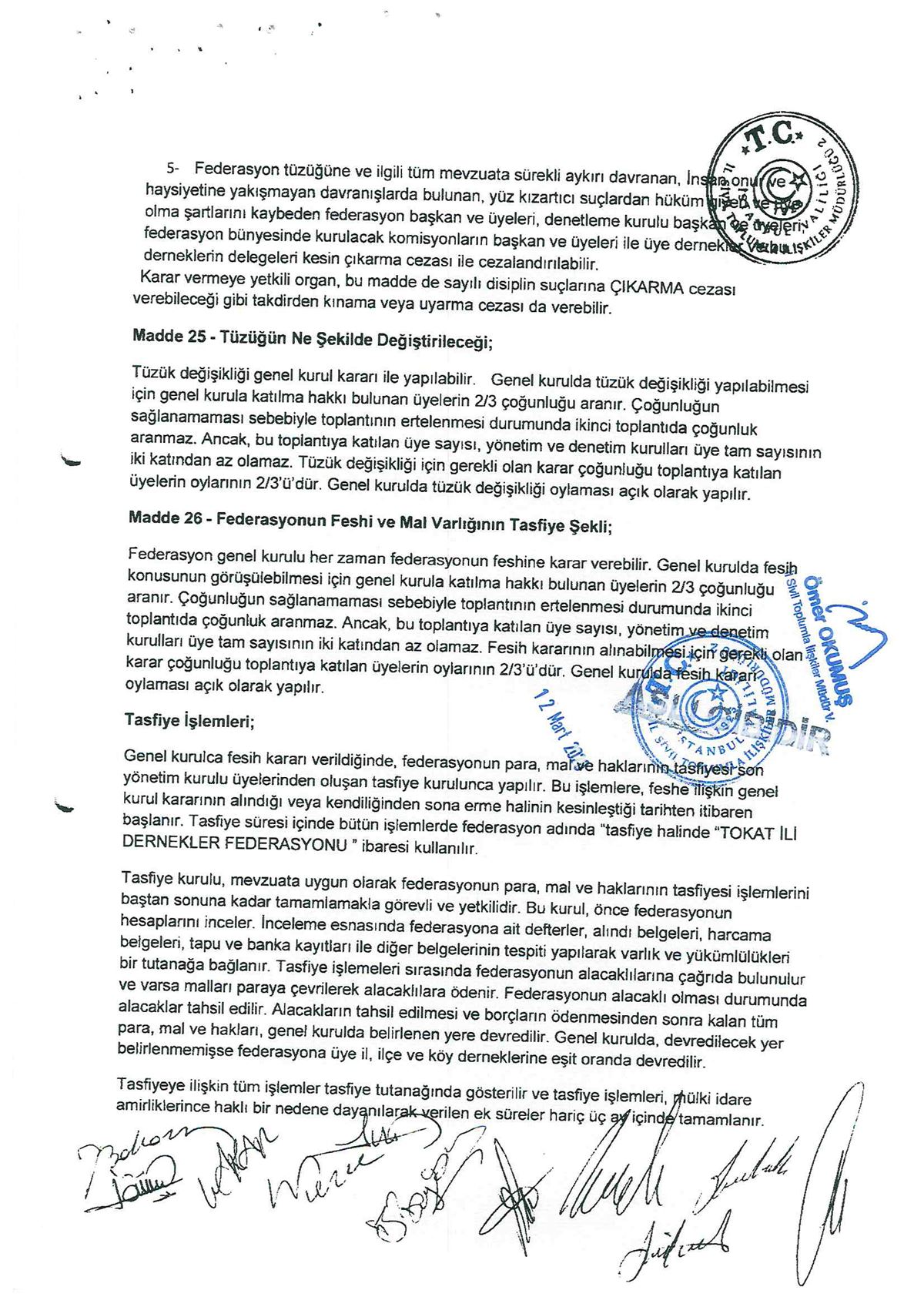 Federasyon Tüzüğü - Sayfa 16