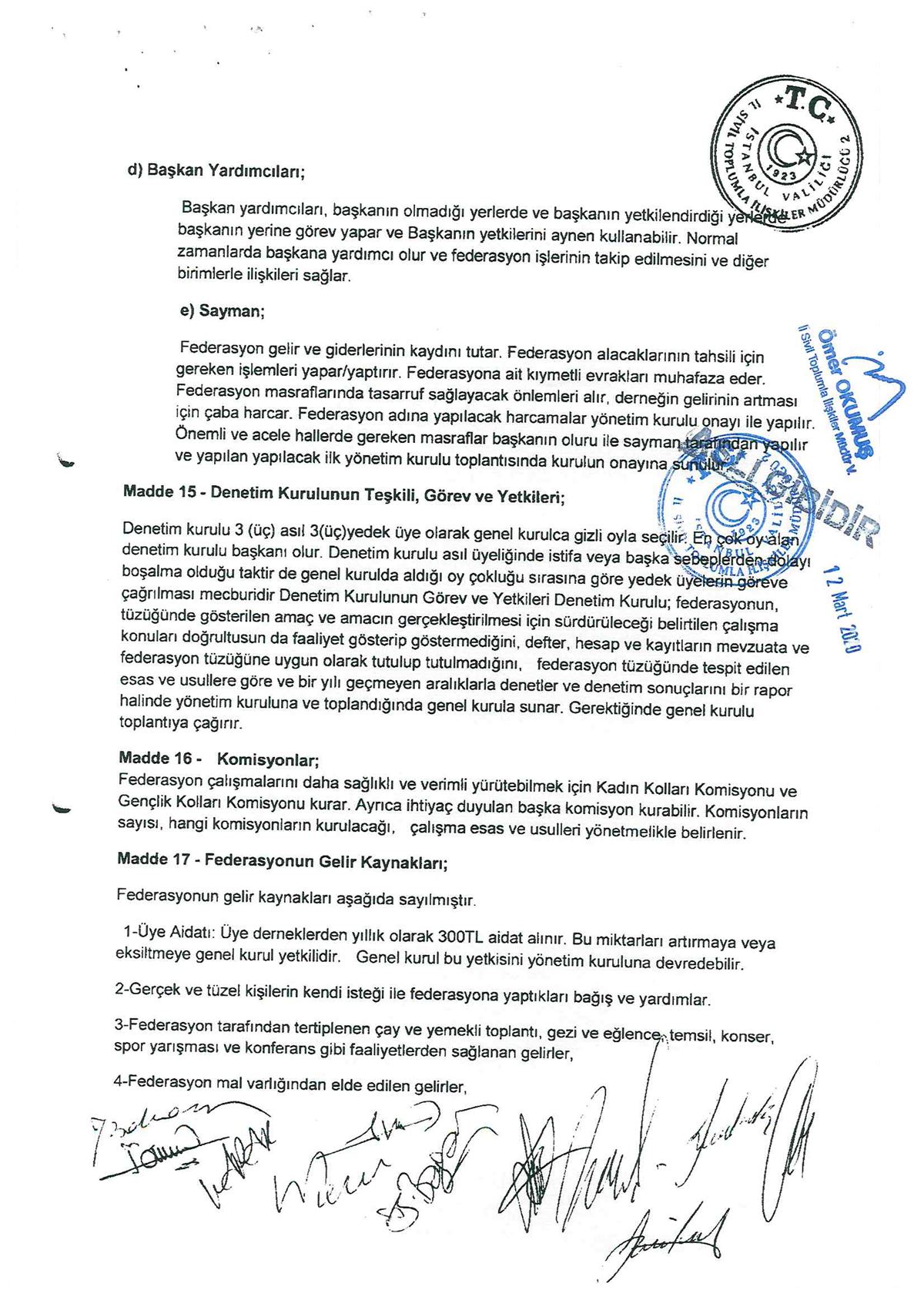 Federasyon Tüzüğü - Sayfa 10