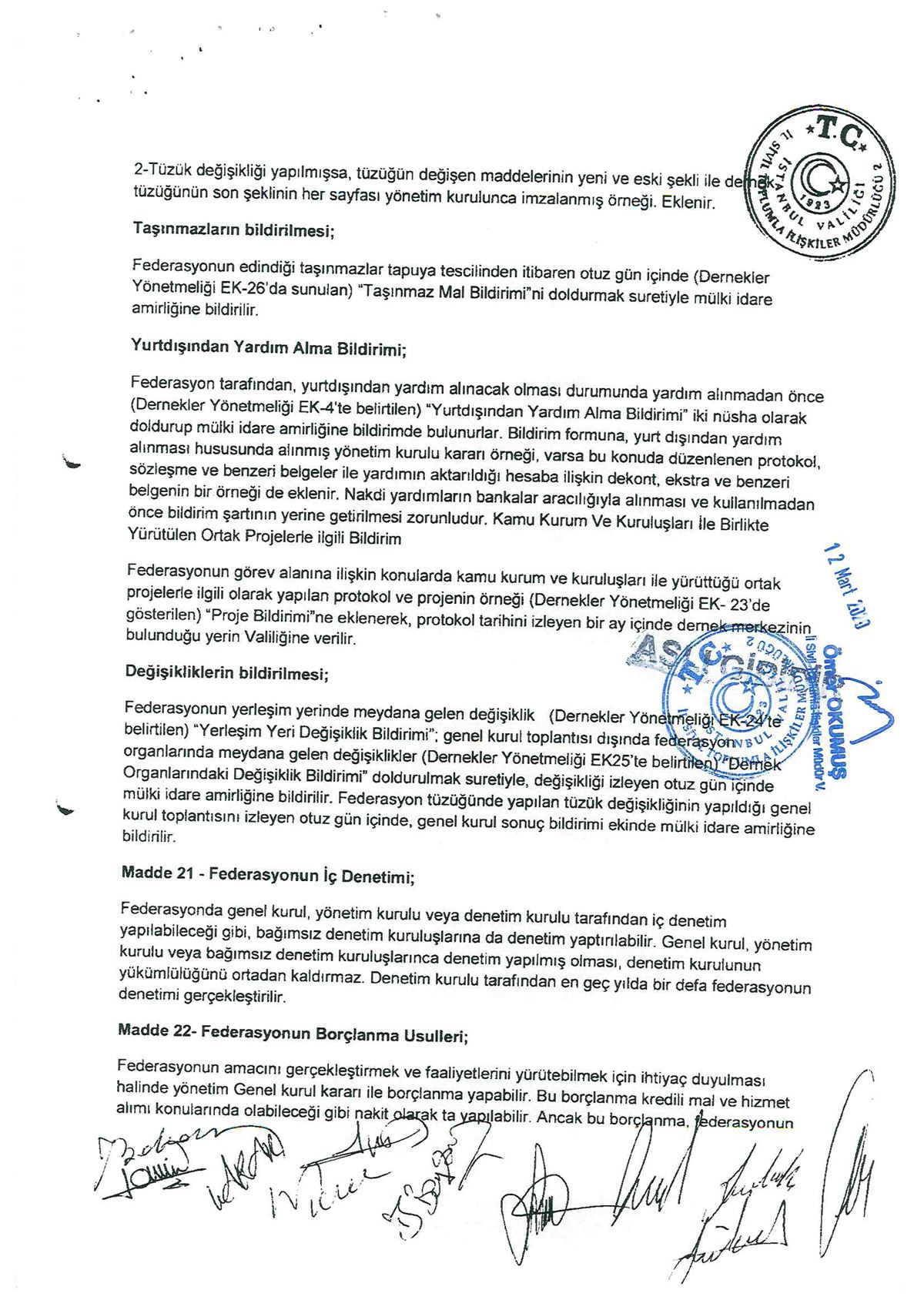 Federasyon Tüzüğü - Sayfa 14