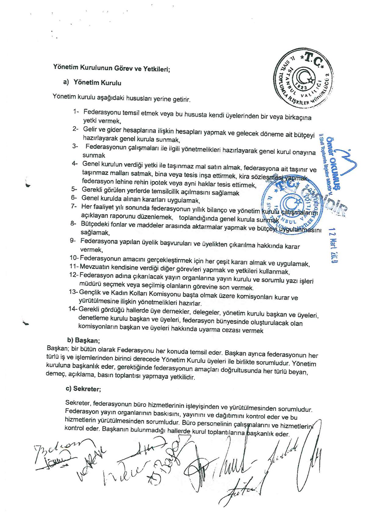 Federasyon Tüzüğü - Sayfa 9